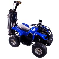 110cc Petrol Quad bike with golf bag attachment